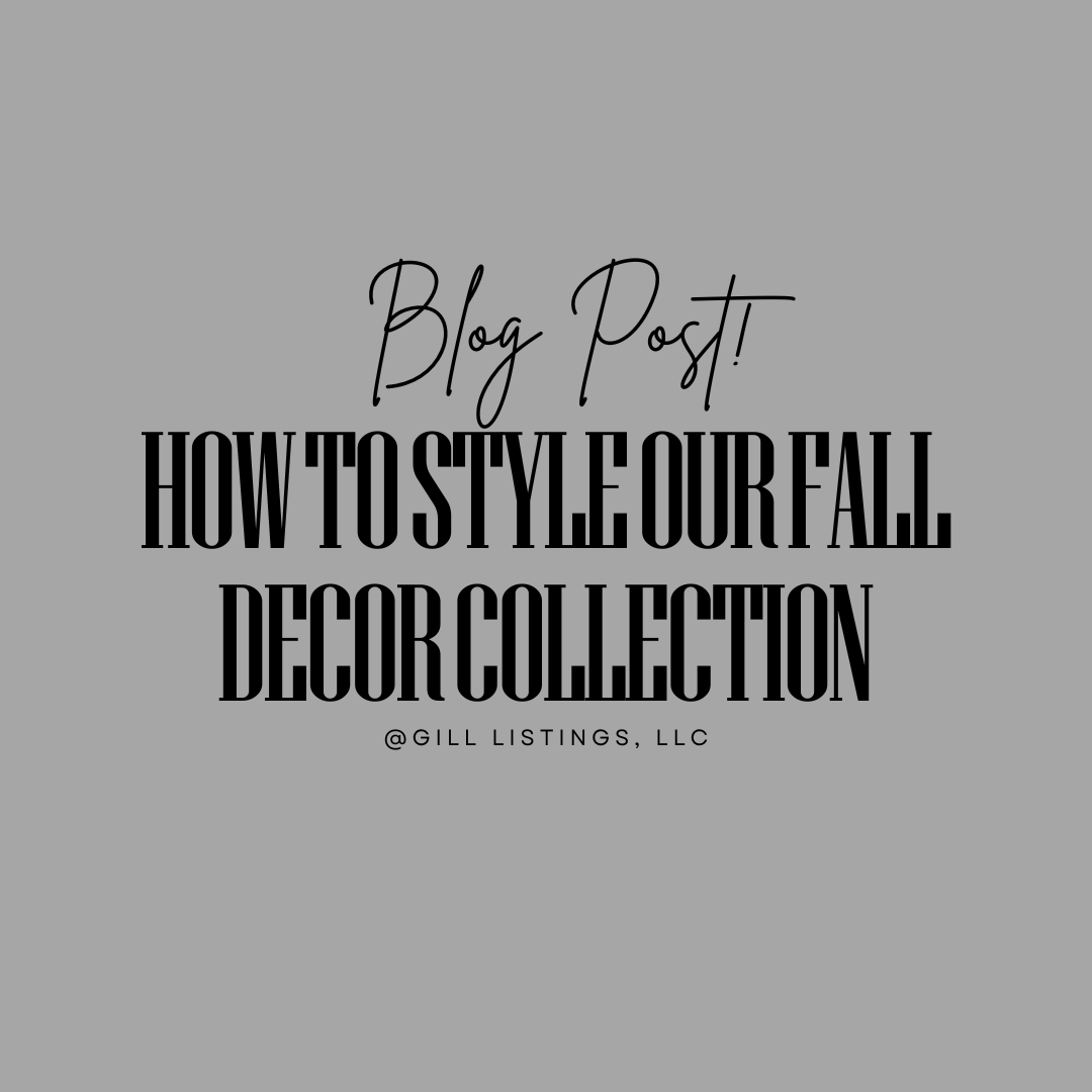 How to style Fall Decor collection