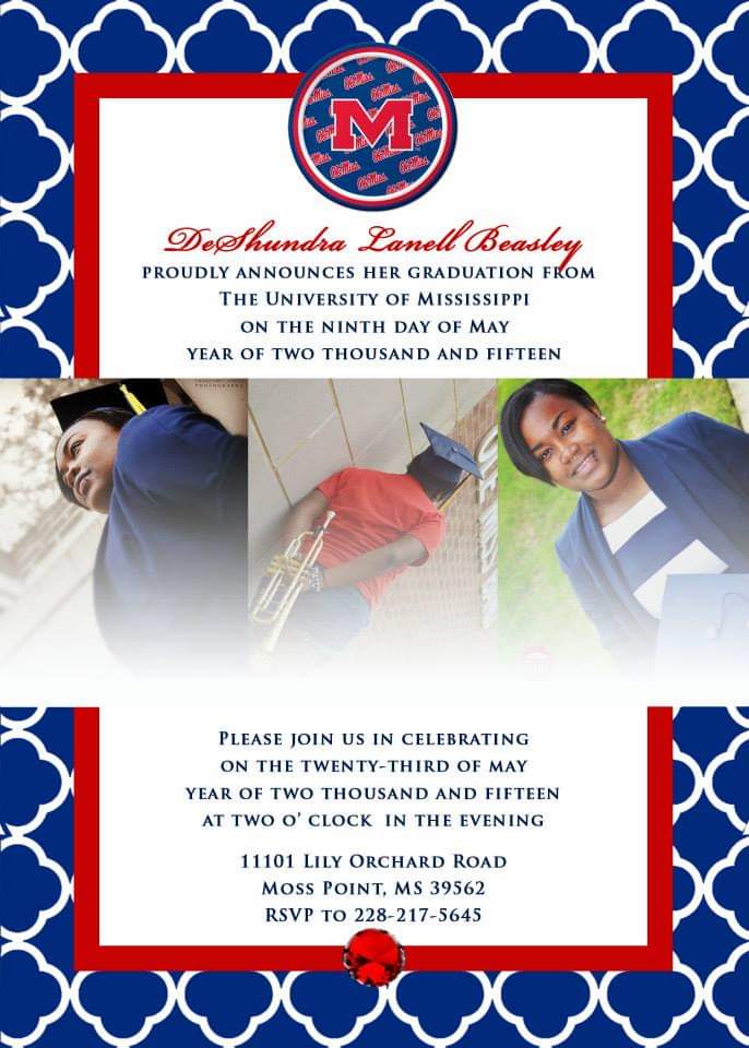 Digital Graduation Invitations