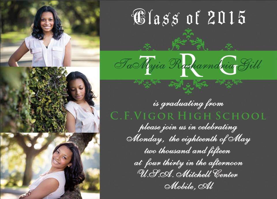 Digital Graduation Invitations