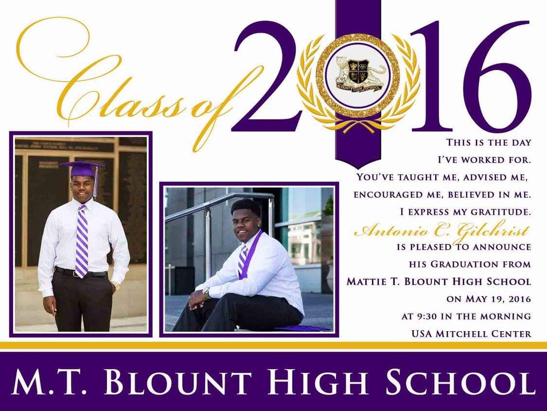 Digital Graduation Invitations