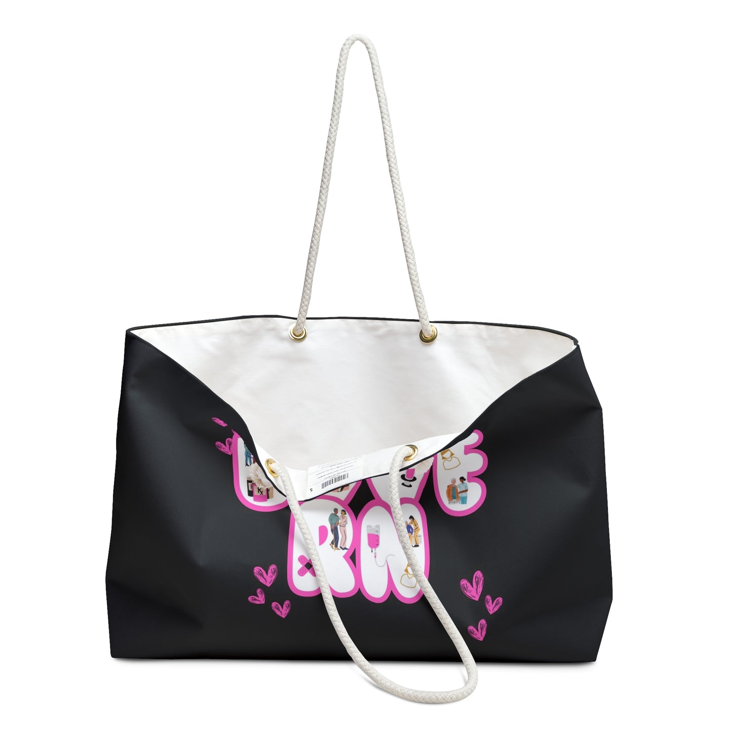 Rn Gift Tote Bag, Nurse Tote, Healthcare Worker Gift, Medical Professional Bag, Registered Nursing Appreciation Gift Weekender Bag