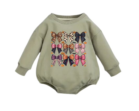 Cozy Fall Bow Pumpkin Sweatshirt – Autumn Vibes, adult, toddler, baby