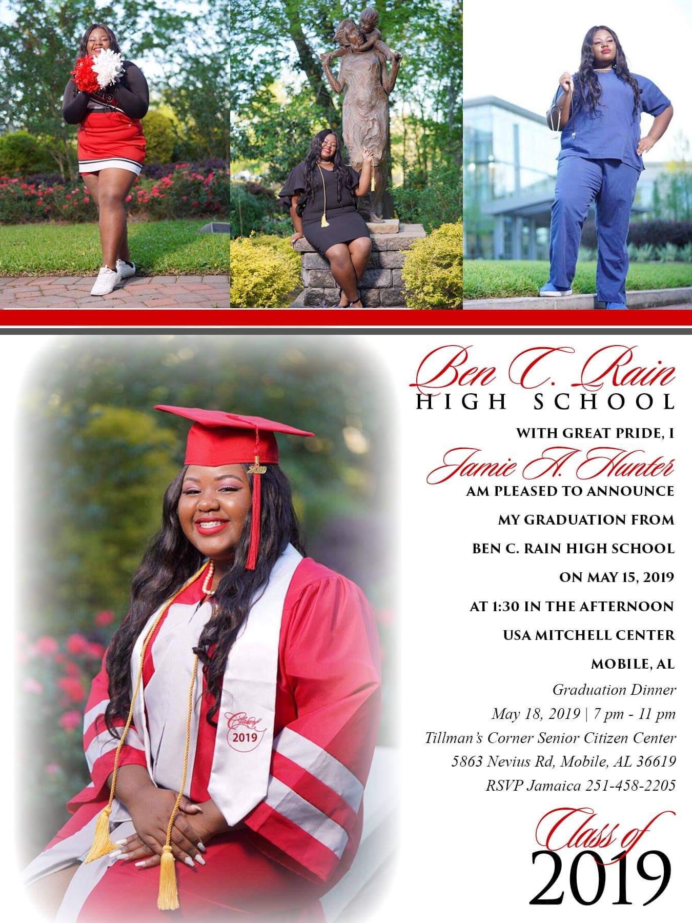 Digital Graduation Invitations