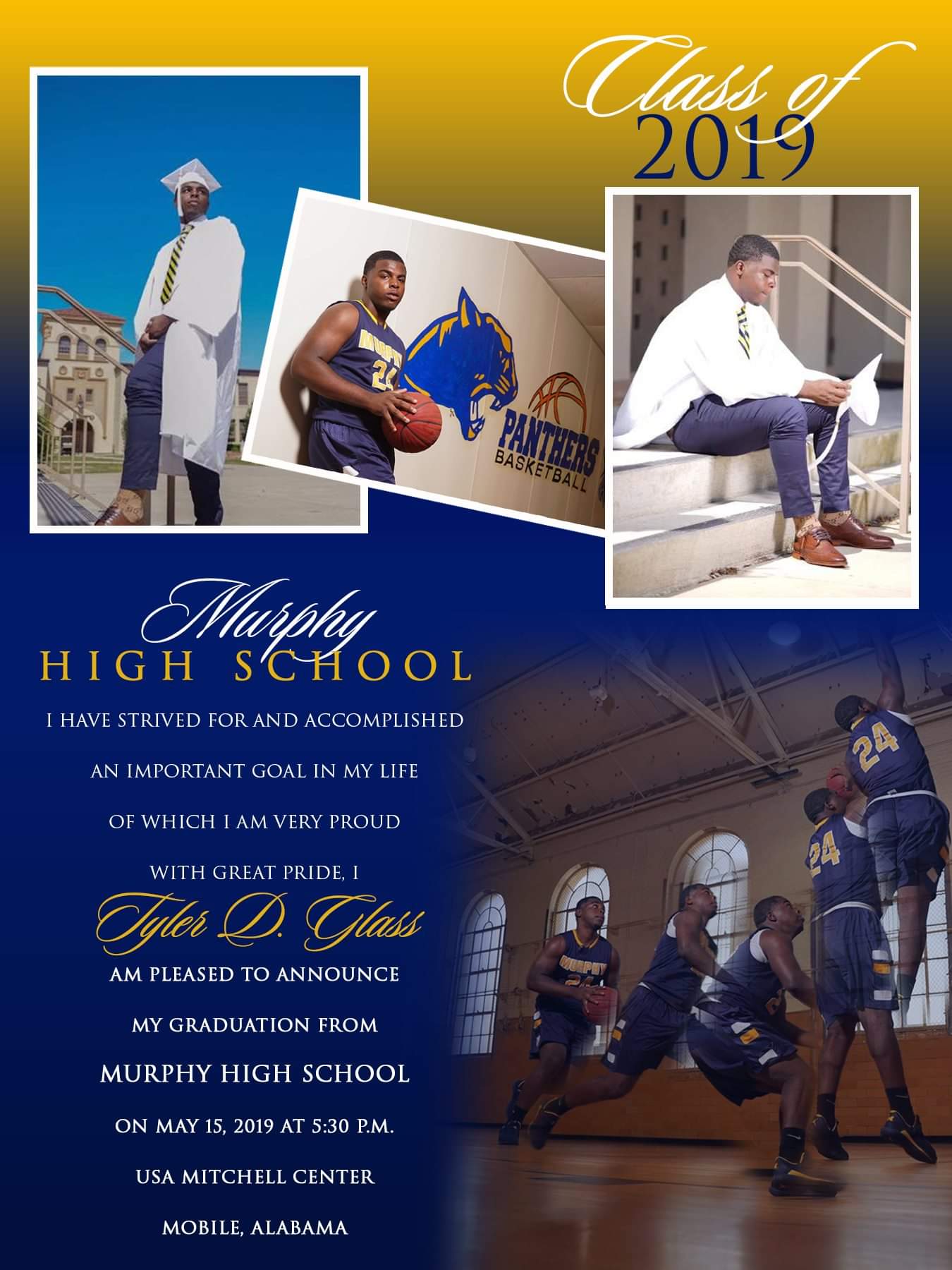 Digital Graduation Invitations