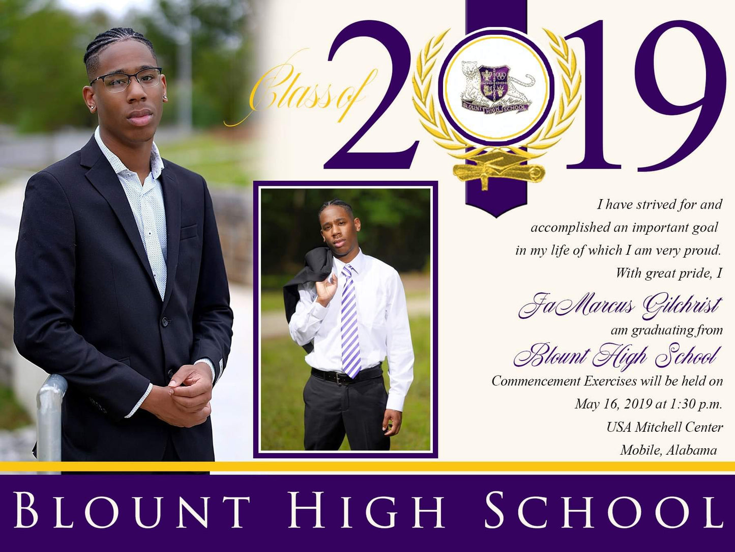Digital Graduation Invitations