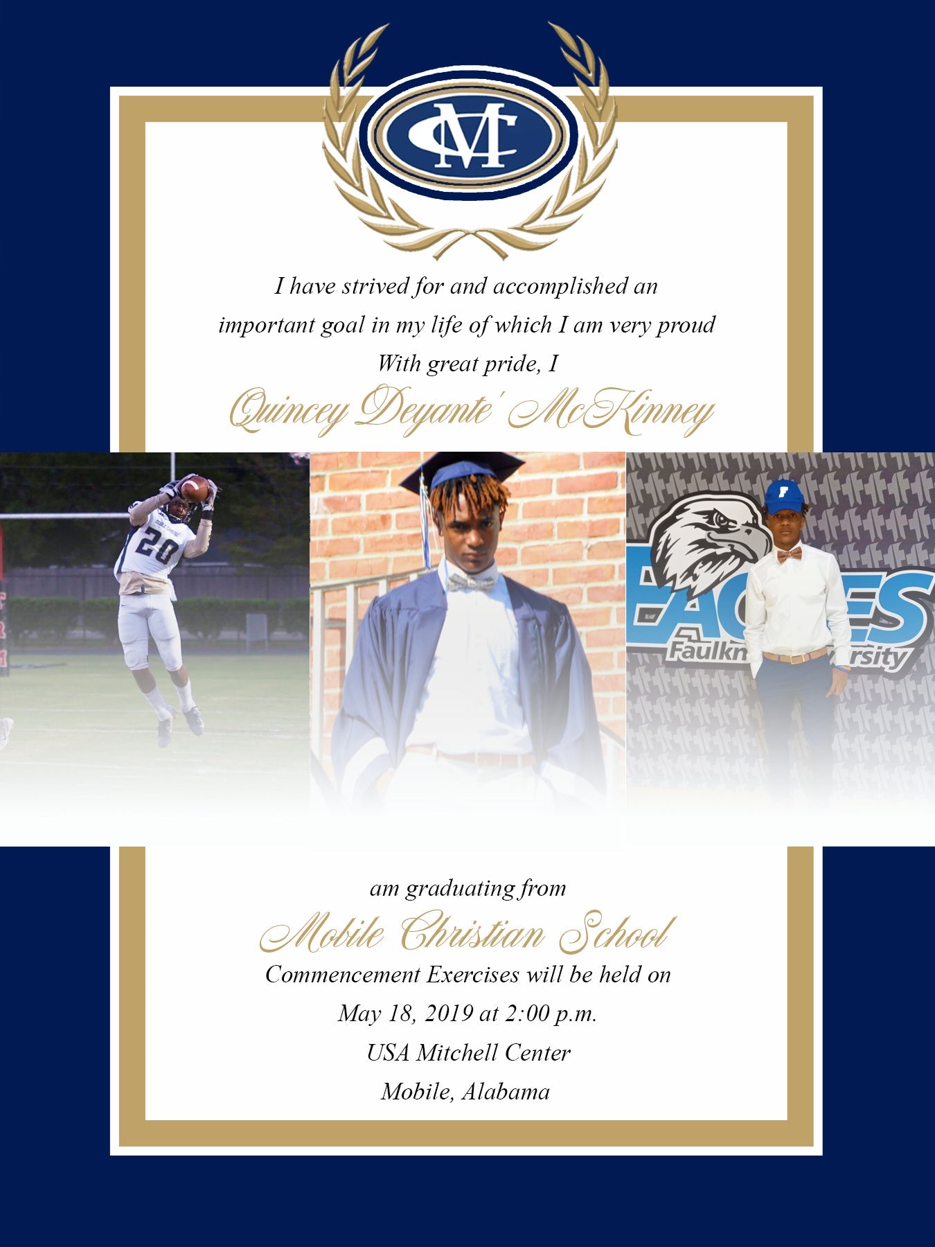Digital Graduation Invitations