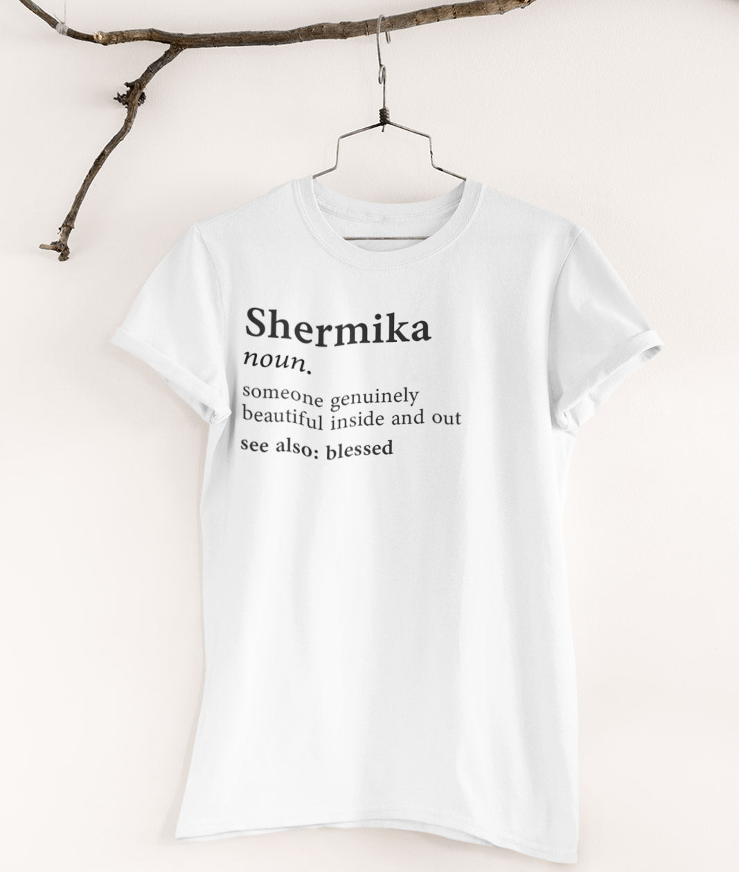 Definition T-shirt with Name