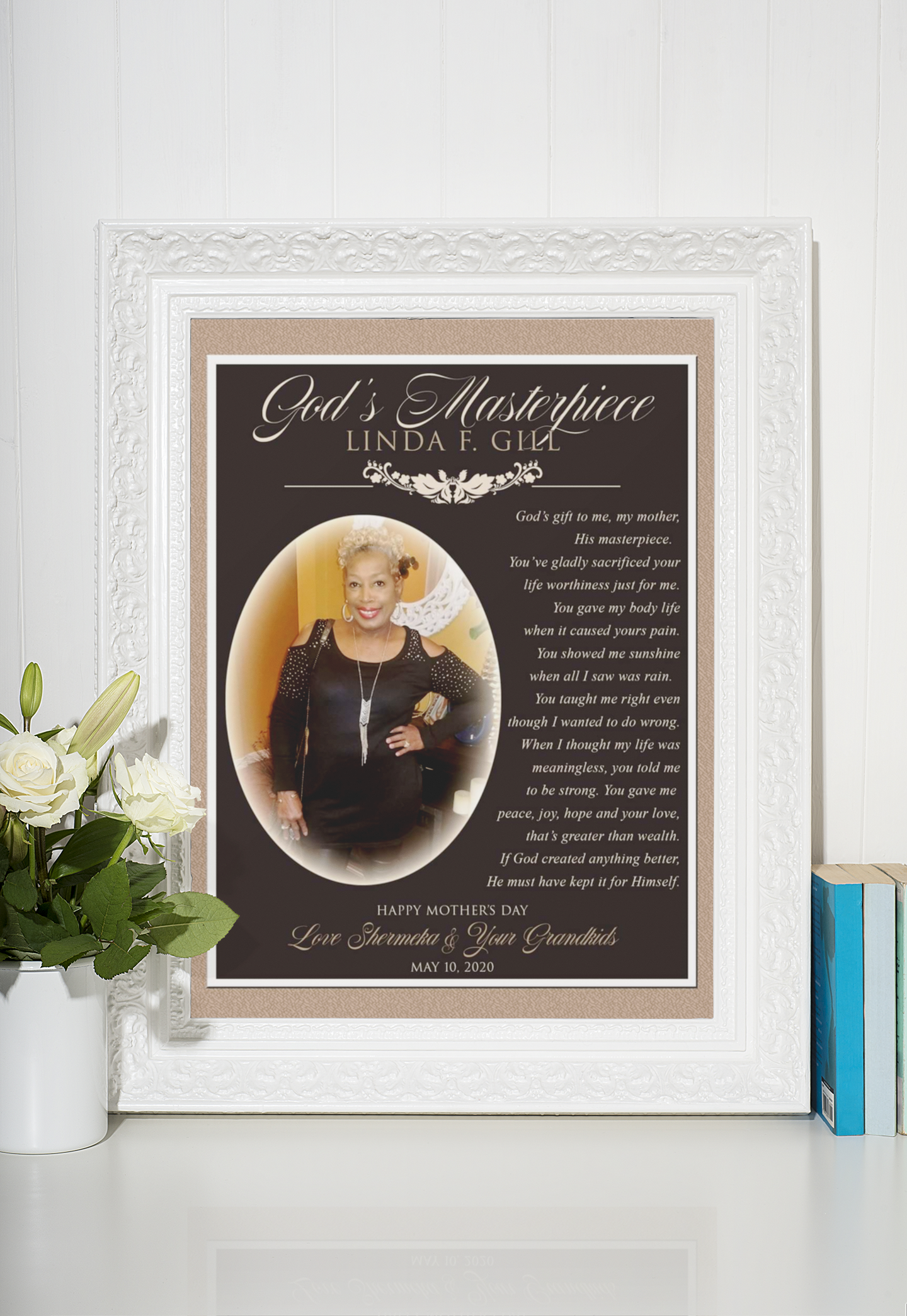 God's Masterpiece Mother's Day Plaque